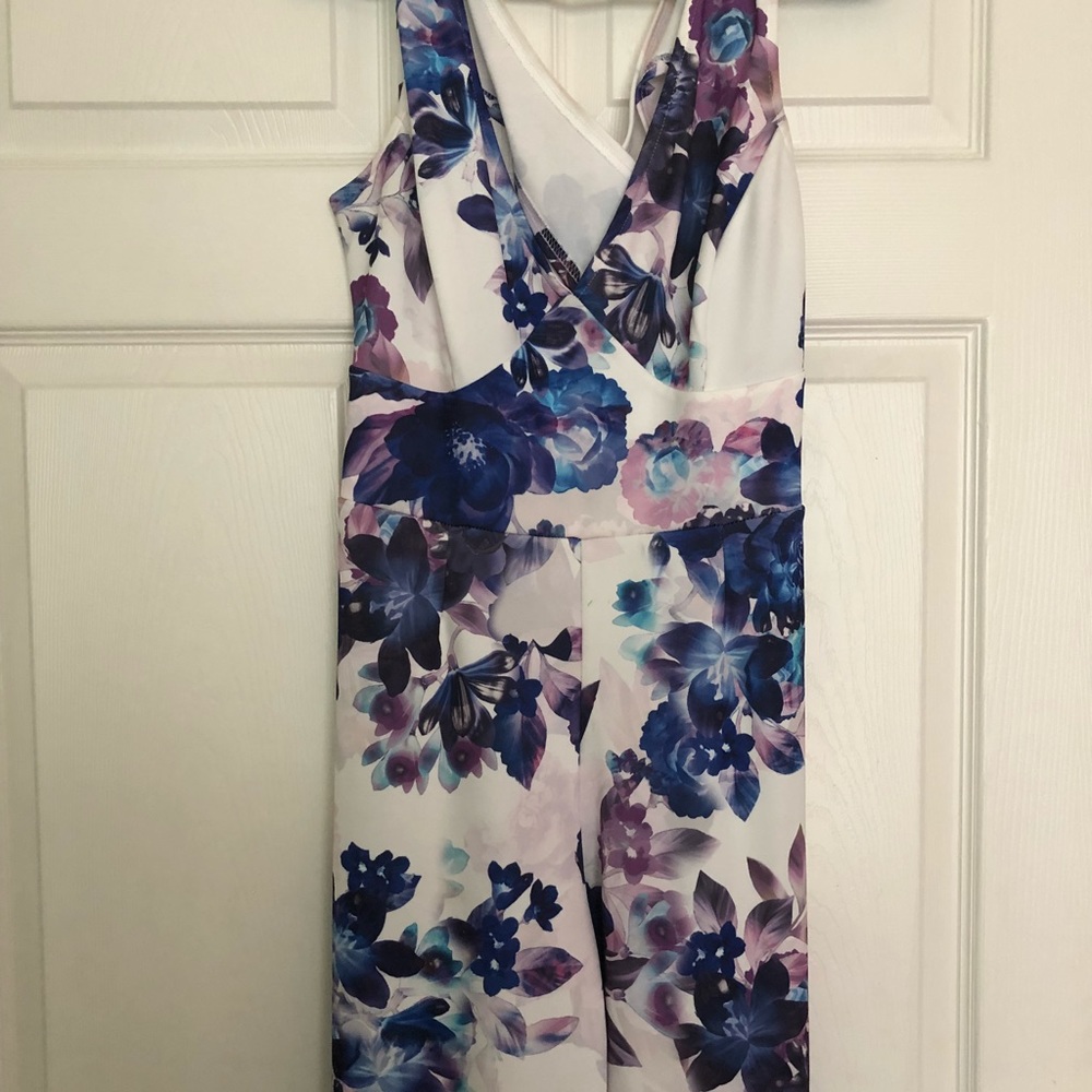 Floral jumpsuit